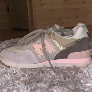 New Balance 574 Metallic Patch